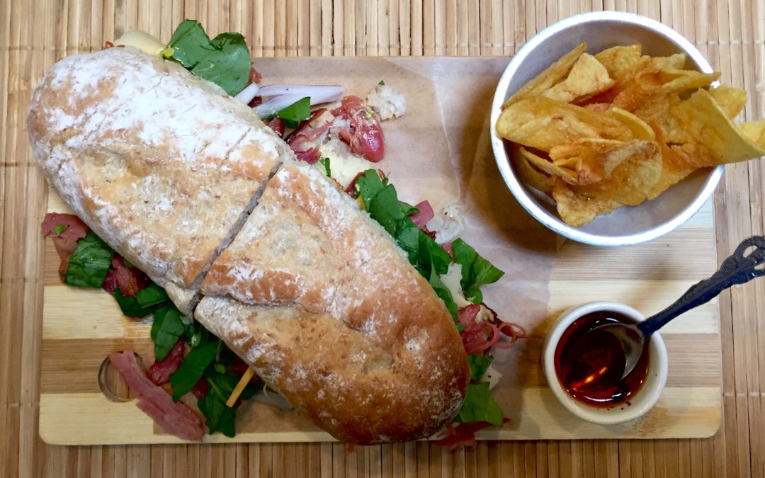 Another San Miguel sandwich enters the hall of fame.