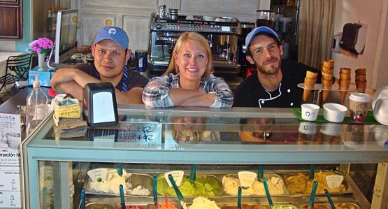 When in San Miguel, do as the Romans do. Do gelato!