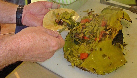 Tackling the prickly subject of nopales.
