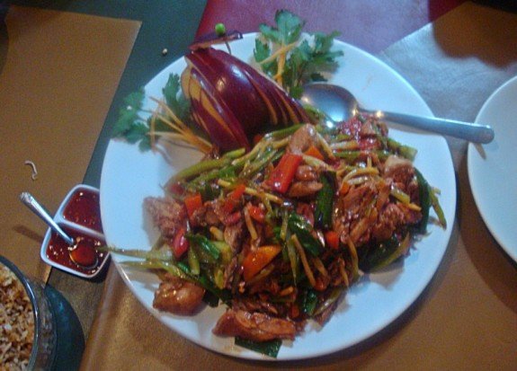 Lord love a duck. At Dragon Chino.