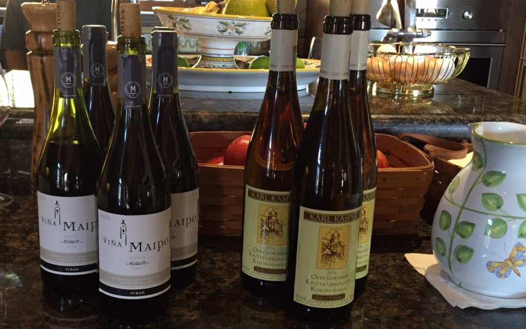 The Queen of Asian Cuisine gets a little help from the King of Affordable Wine.