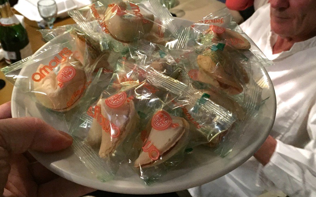 An old dog. A new trick. And fortune cookies.