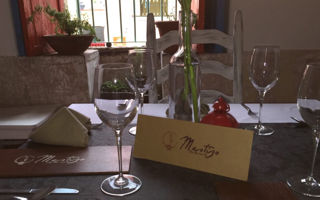 Art on the wall. Art on the plate. Mestizo.