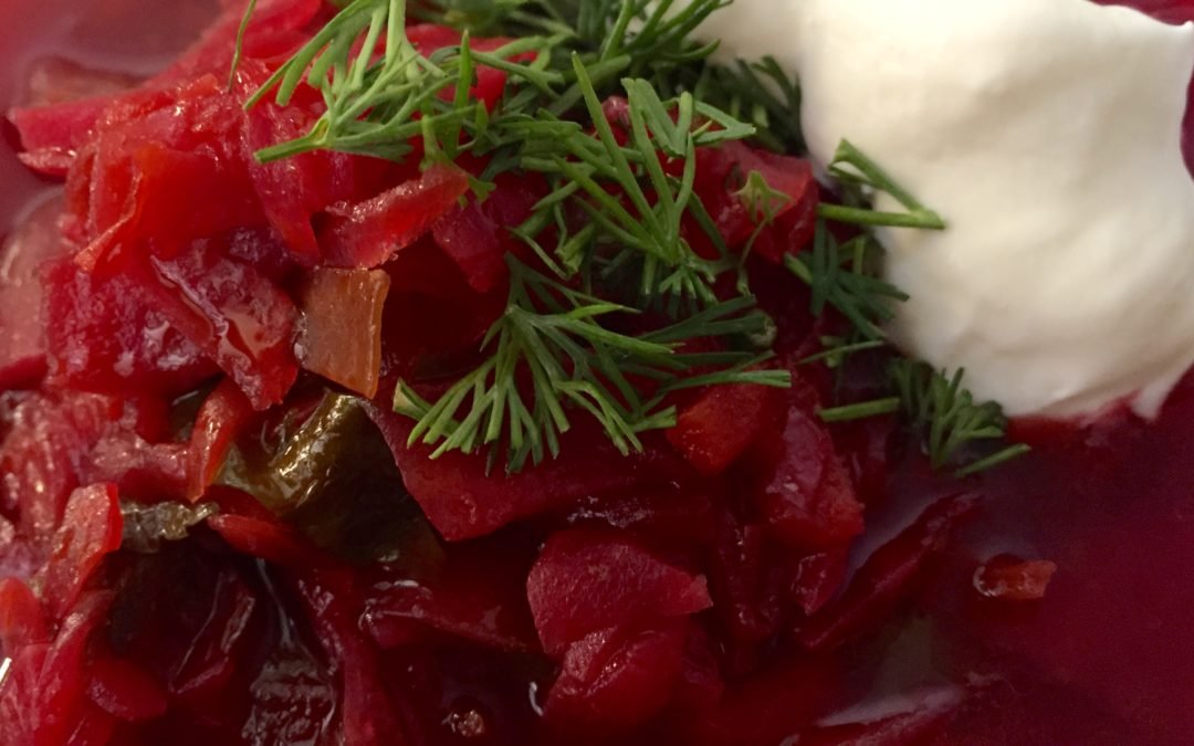 Borscht. One very good reason to visit Verintort.
