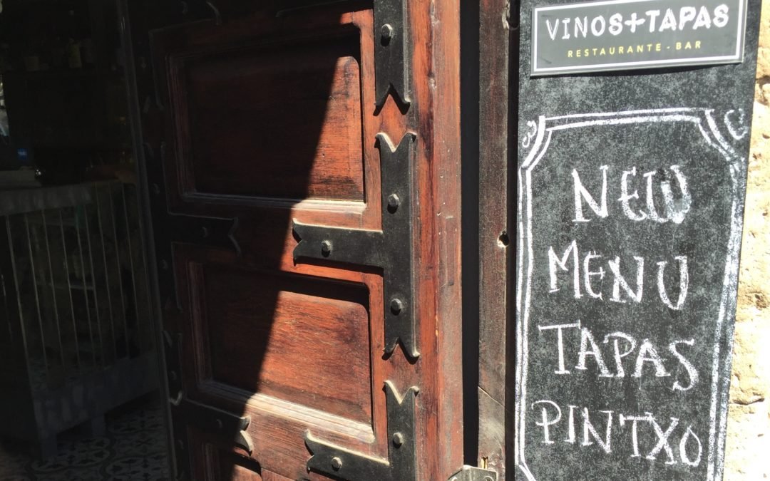 New Vinos+Tapas menu makes a grand entrance.