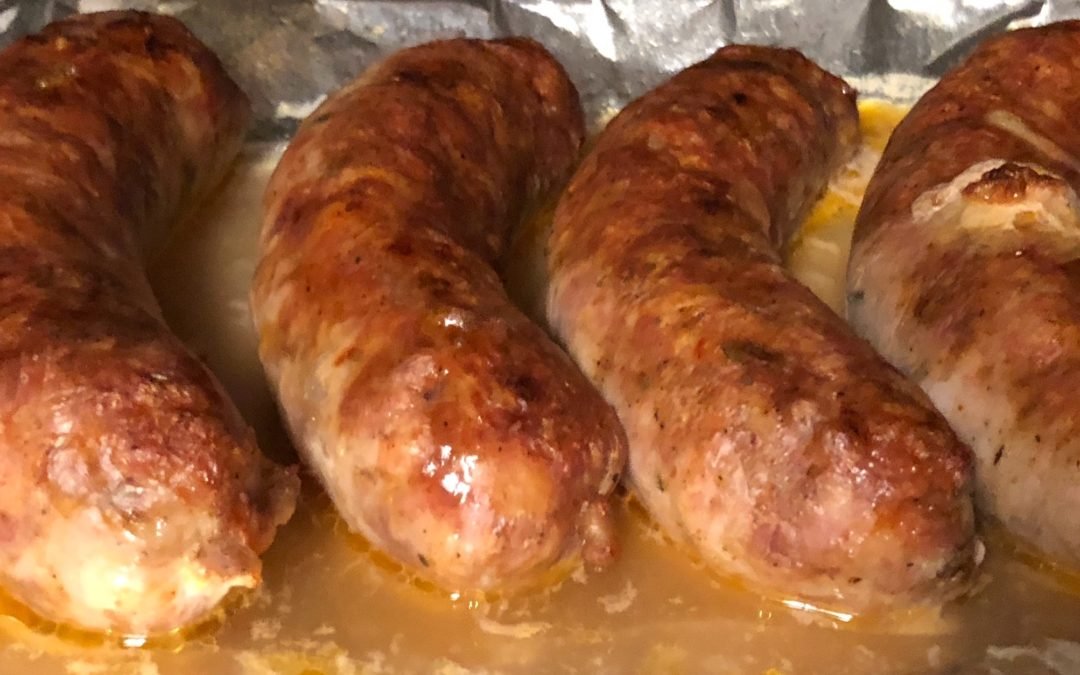 “Save the other half of my sausage. I’ll have it for breakfast.”
