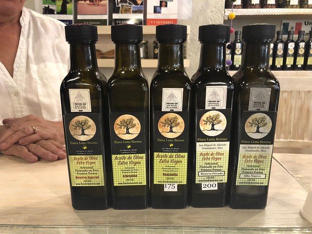 Where you’ll find good local olive oil in San Miguel.
