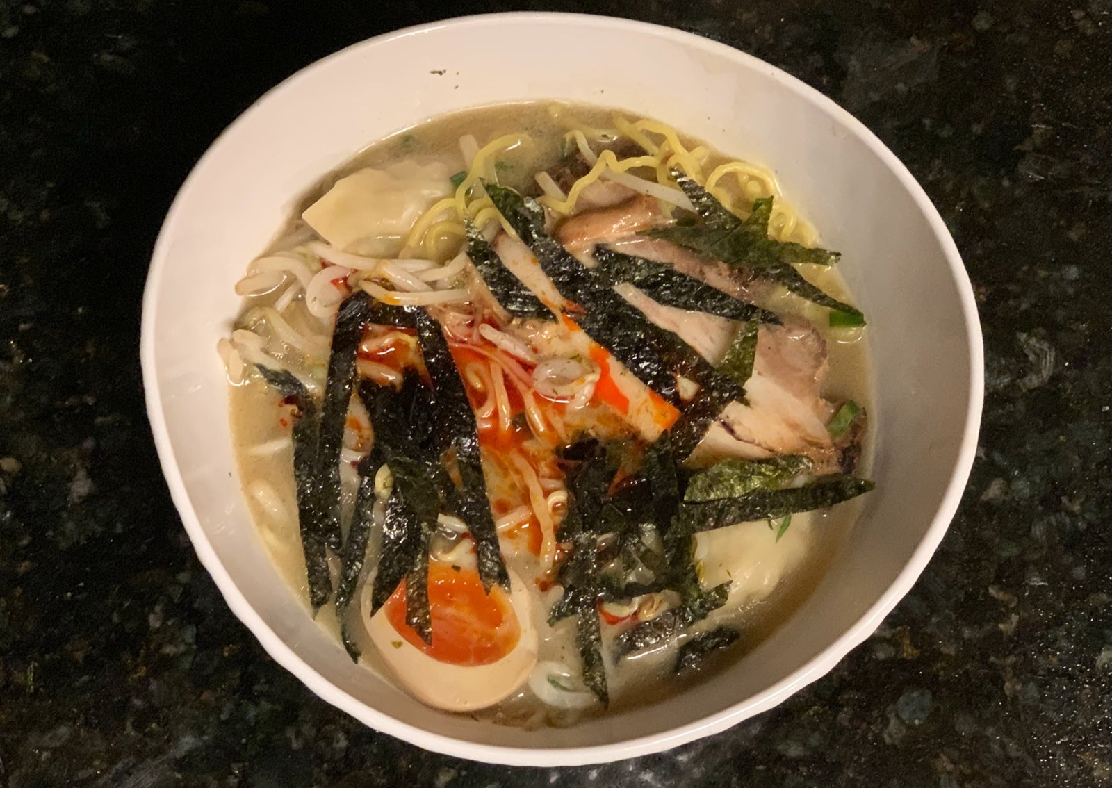 Tantalized long enough. Last night I ordered tantamen.