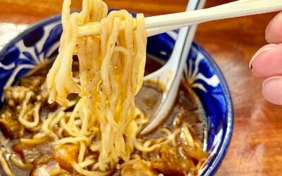 Heightening the pleasures of birria. On the roof of Hotel Amatte.