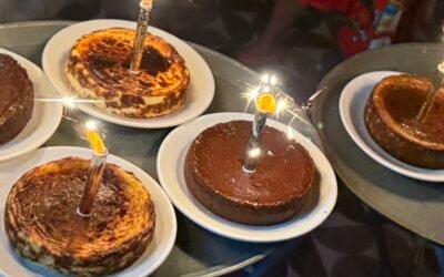 “Happy birthday to me. Very happy birthday to me.” Thanks to La Crema.